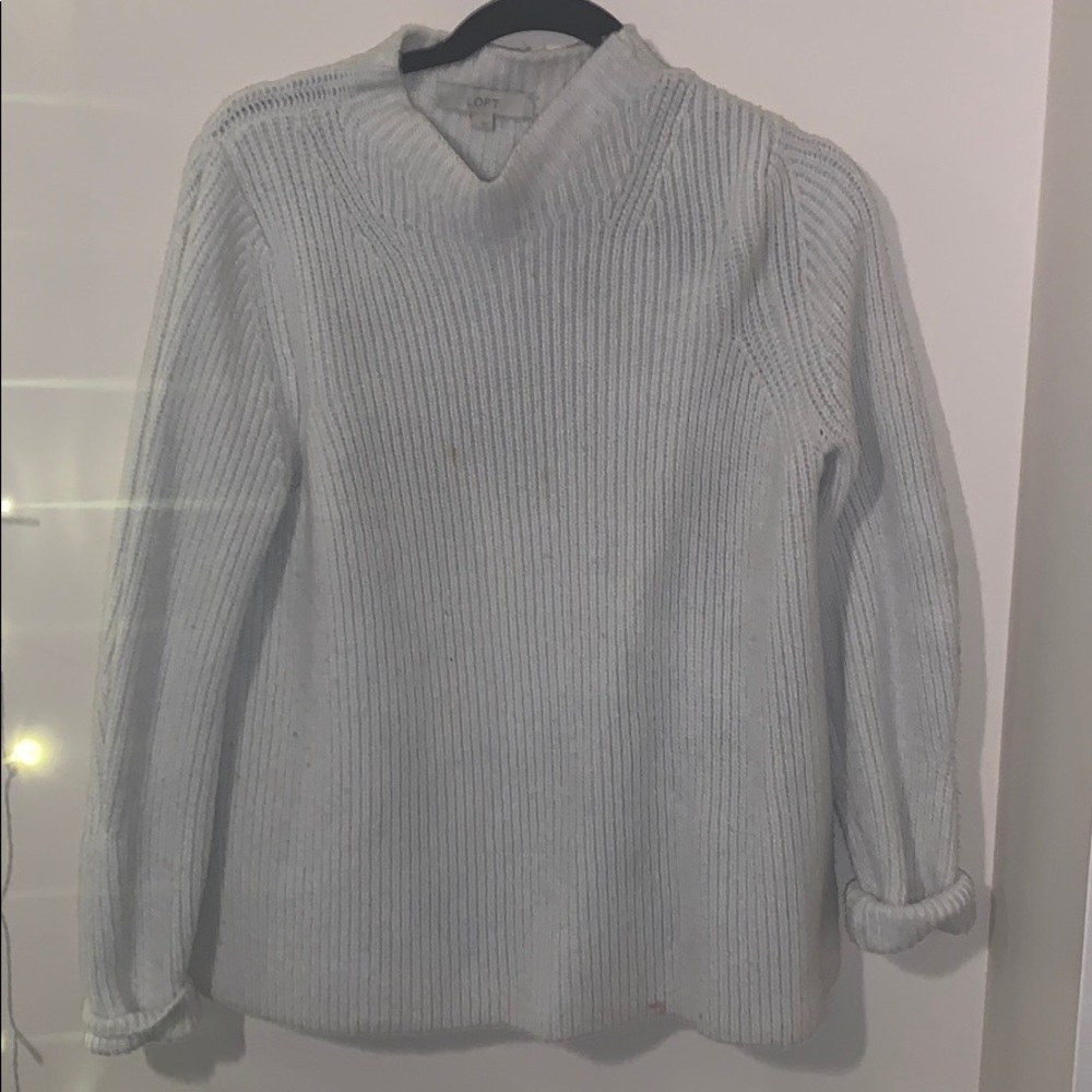 Oversized loft turtle neck sweater